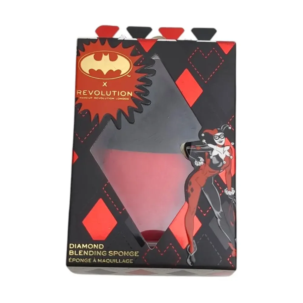 Revolution X Batman Poison Ivy Harley Quinn Makeup Bag Palette Lip Liner Set 7